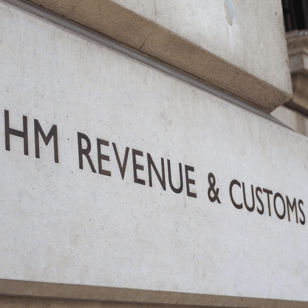 Image outside of a HMRC building